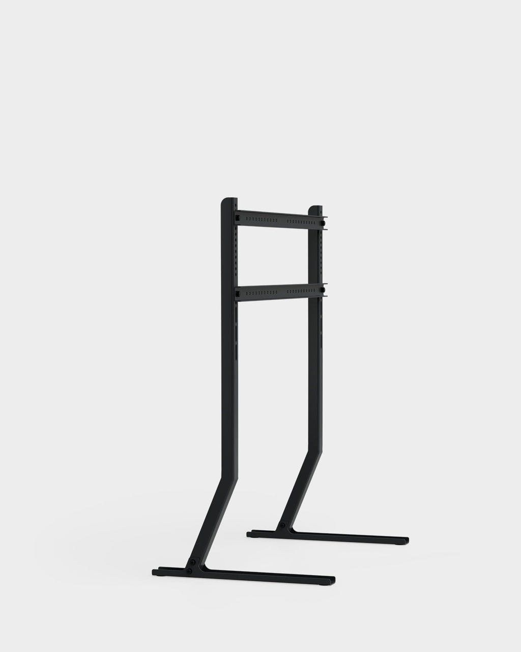 Pedestal Bendy Tall Stand TV Stands 001 Charcoal