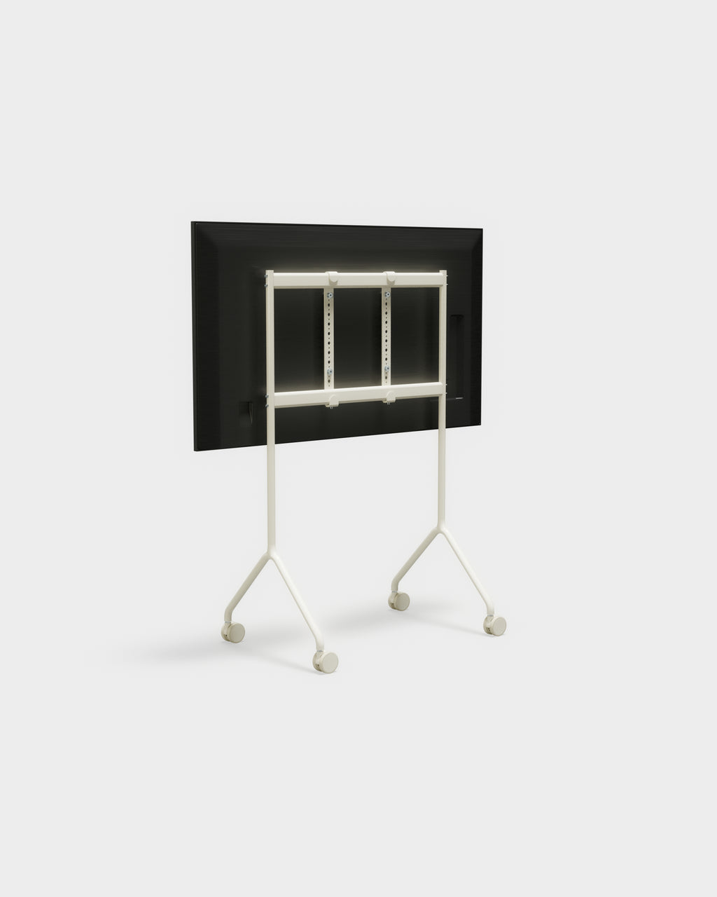 Pedestal Moon Light TV Stands 007 Pearl