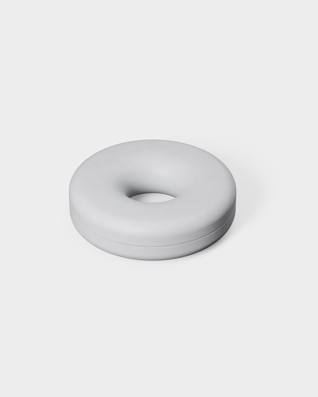 Pedestal Cable Bagel Cable Managers 050 Silver Gray