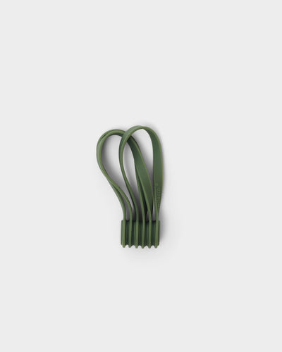 Pedestal Magnetic Cable Ties Cable Managers 019 Mossy Green