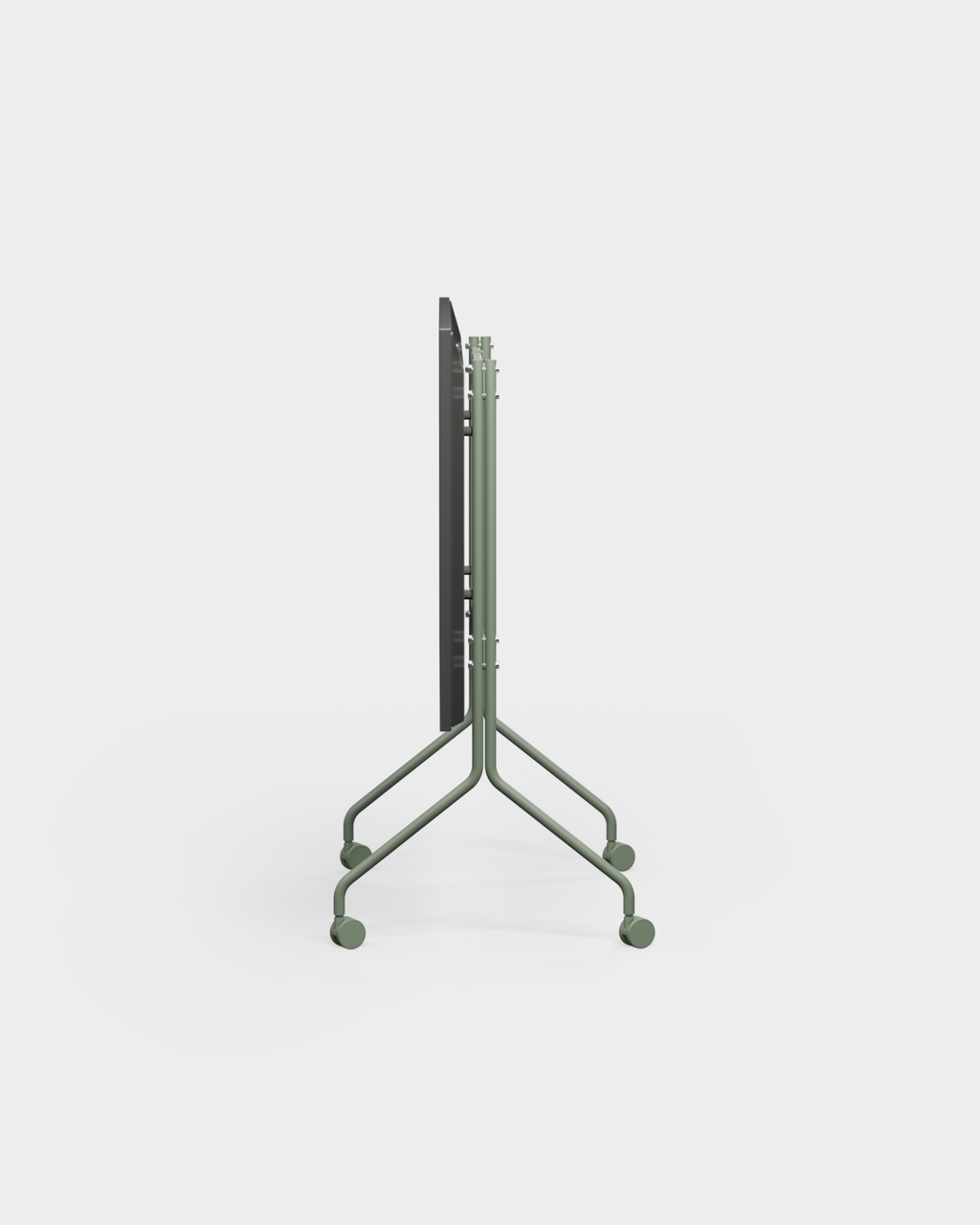 Pedestal Moon Stands W/ Wheels 019 Mossy Green