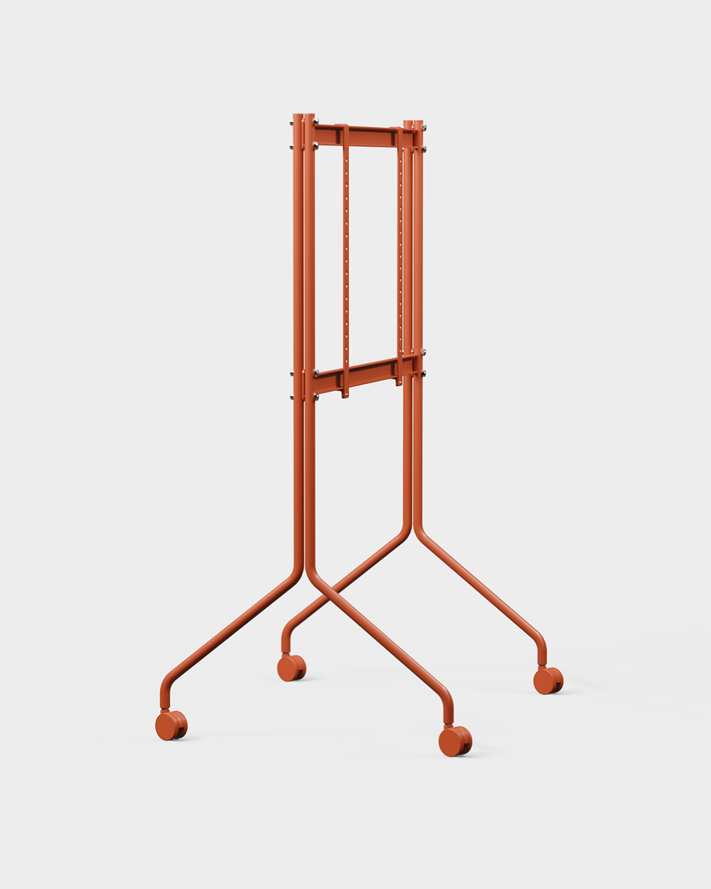 Pedestal Moon Tall Stands W/ Wheels 043 Burnin' Red