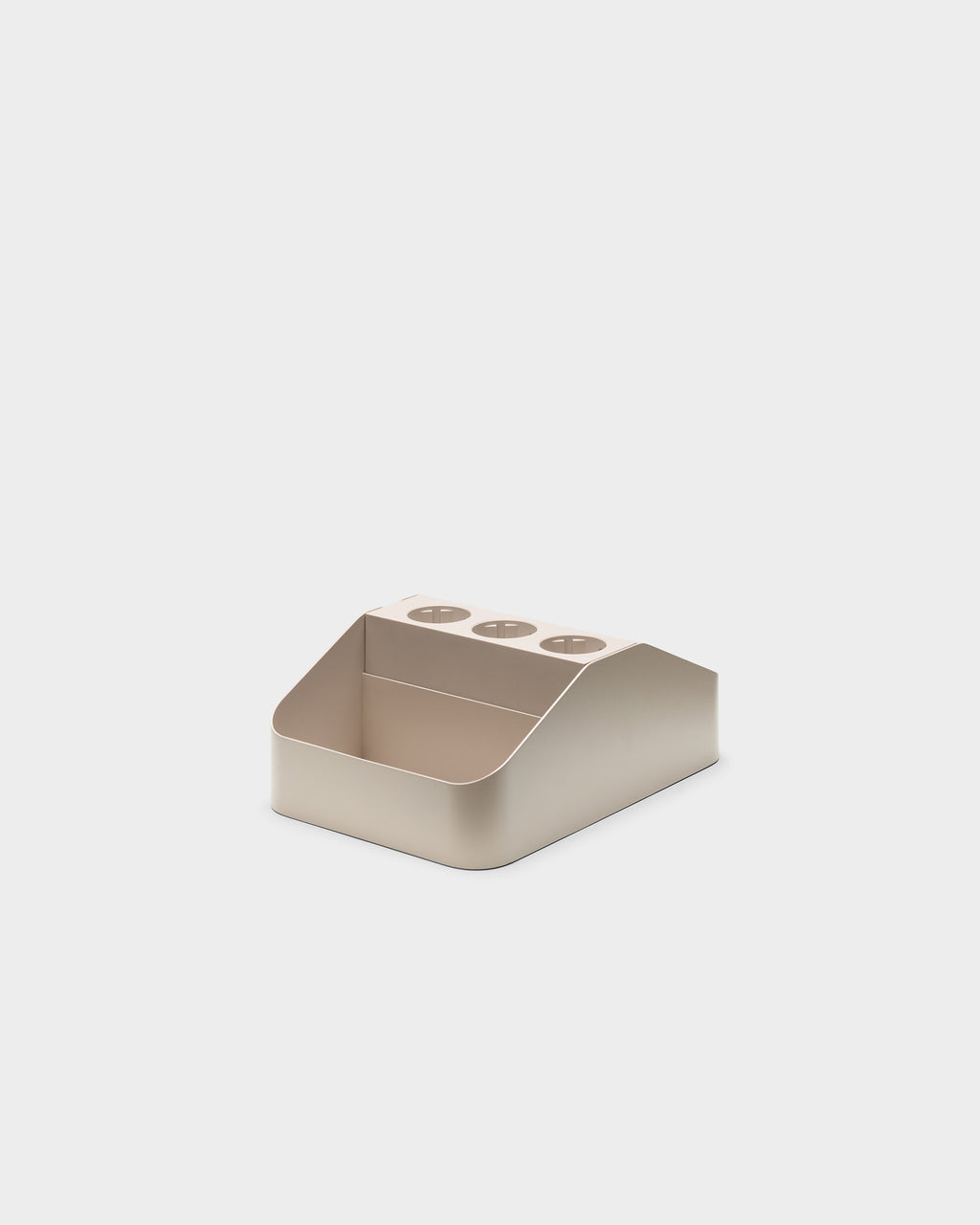 Pedestal Power Bar Tray Double Power Accessories 028 Oat