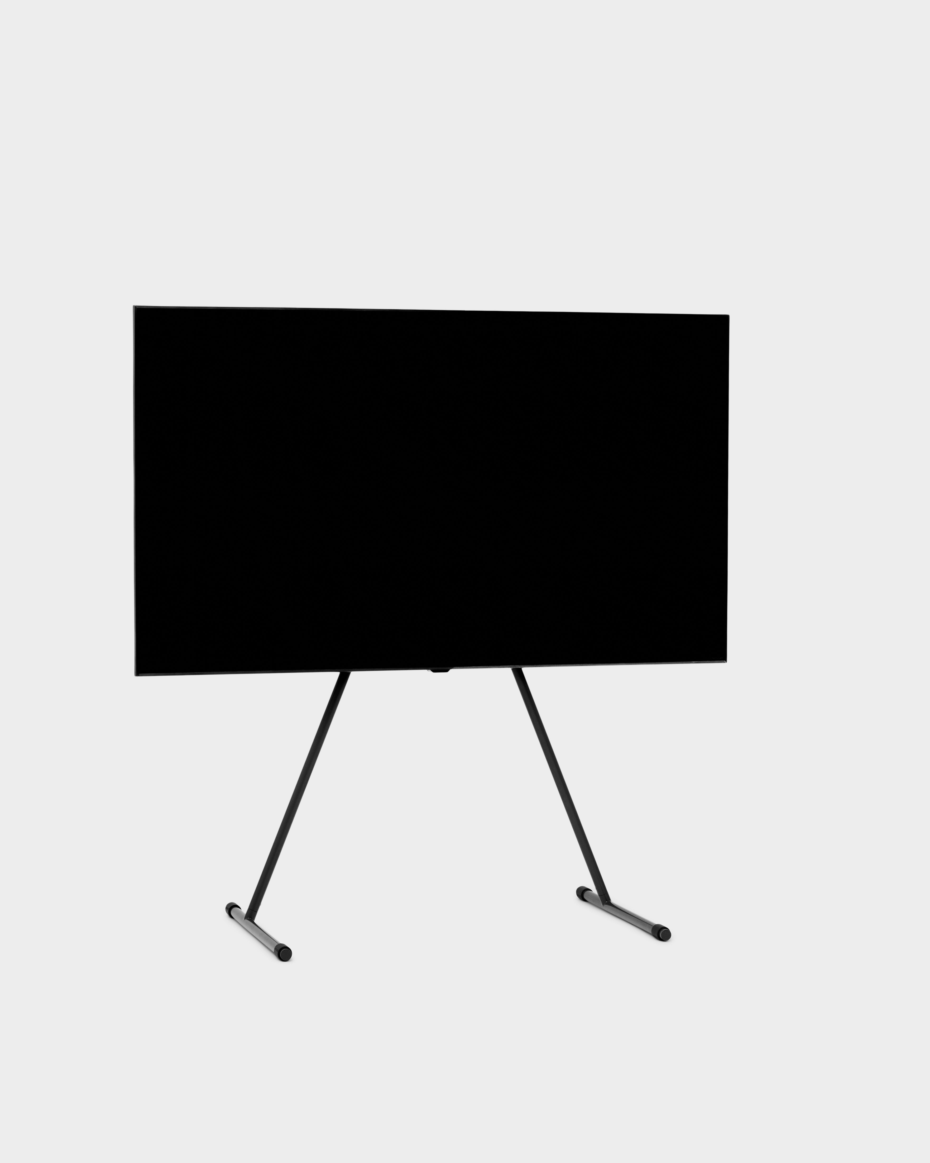 Support TV Universel Pour Table – Pieds De Remplacement 32 à 65 Pouces, Acier, Max 45 Kg – Largeur Montage 20-55 Mm